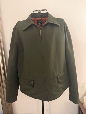 GAP Women’s XL Olive Green Lightweight Zip Jacket